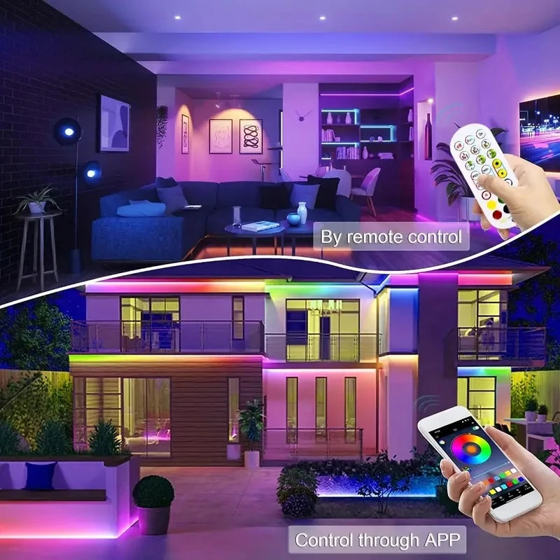 Tuya Smart Life Wifi LED Neon Light Strip 5V LED Strip RGB Neon Sign Tape Work with Alexa for TV Home Neon Decor Lighting